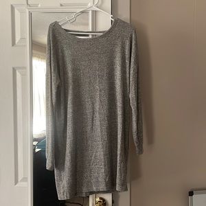 Billabong Gray long sleeve dress/coverup